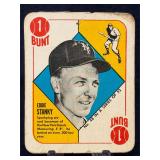 1951 Topps Red Backs Eddie Stanky No 48