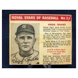 1950 Royal Desserts Virgil Trucks Card