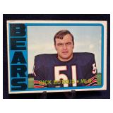 1972 Topps Dick Butkus Bears Card 170