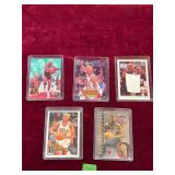 Dennis Rodman Vintage Basketball Card Lot of 5