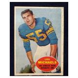 1961 Topps Lou Michaels Los Angeles Rams No 69