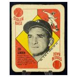 1951 Topps Red Backs Sid Gordon No 2