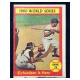 1961 Topps #308 World Series Game 3 Card