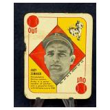 1951 Topps Red Back Andy Seminick No 45