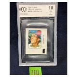 1969 Topps Decals Maury Wills BCCG 10 No 46