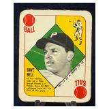 1951 Topps Red Back Dave Bell Card No 17