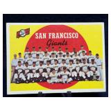 1959 Topps San Francisco Giants Team Card 69