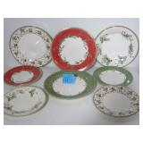 LENOX HOLIDAY BERRY DINNER & ACCENT PLATE SET