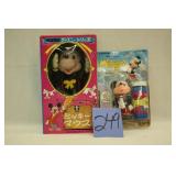 tMICKEY MOUSE BANDAL WIND-UP DOLL & BUBBLE PLAYSET