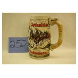 HANDCRAFTED BUDWEISER CLYDESDALES BEER STEIN