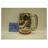 LIMITED EDTION BUDWEISER HOLIDAY STEIN