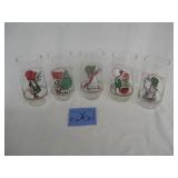HOLLY HOBBIE COCA COLA LIMITED EDITION GLASSES