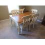 Dining room table & kitchen table w/chairs