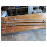 3 wood clamps