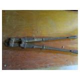antique bolt cutters