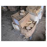 boxes of white cedar firewood