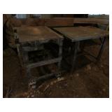 all metal stands & tables