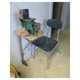 chair & attached vise