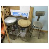 3 stools