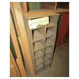 cubby hole cabinet