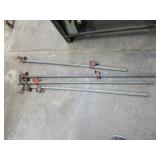 4 longer wood clamps