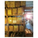 all boxes of firewood & duck parts