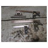 machinest squares & tool