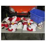 blue tote & all christmas items