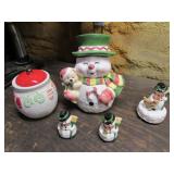 cookie jars & salt n pepper