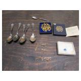 spoons,pendant & items