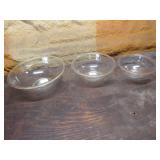 pyrex 3 pc bowl set