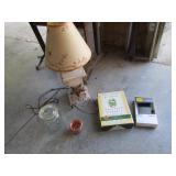 st.clair toothpicker,lamp,cookbooks,jar & item