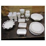 all milk glass incl:westmoreland & imperial