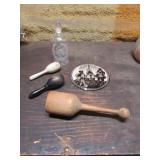 masher,siloette,jar & items