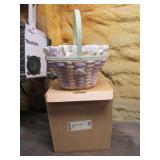 longaberger easter basket w/box