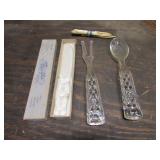 glass utencils & items