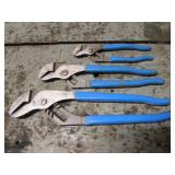 3 channellock pliers