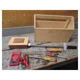 wood carrier,craftsman torque wrench,tester,tools