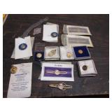 corn club pins,tie clips & items
