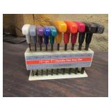 10 pc T-Handle Hex Key set