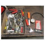 machinest tools & tire gauge