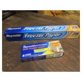 new freezer paper & cooking liners