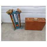 croquet set & suitcase