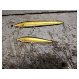 2 plastic finland fishing lures