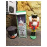 german nutcracker w/box & cookie jar