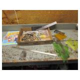 punches,planer blade,squares & items