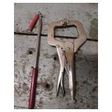 visegrip clamp & magnut