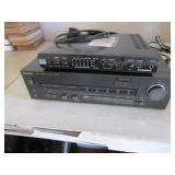 technics receiver & samson electronic