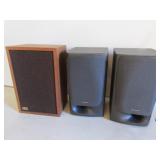 3 speakers incl:technics & realistic