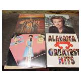 4 records incl:alabama & george jones